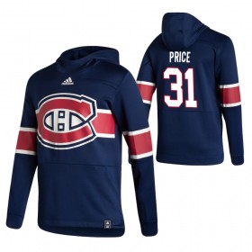 Montreal Canadiens Carey Price 31 2020-21 Reverse Retro Hoodie Sawyer - Mannen